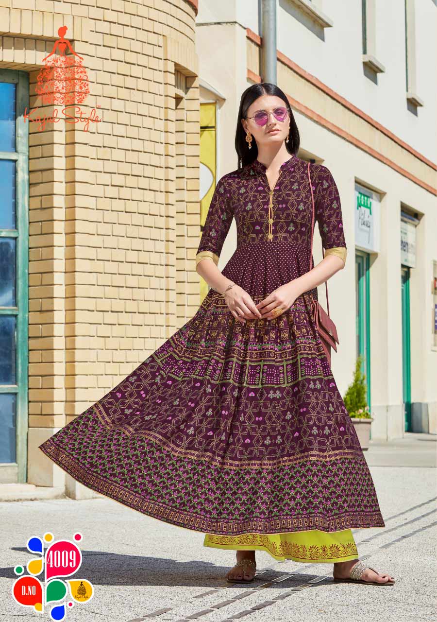 Fashion Colorbar Vol-4 Kajal Style Pal Print Long Kurti Fashion Colorbar Vol-4 Kajal Style Pal Print Long Kurti